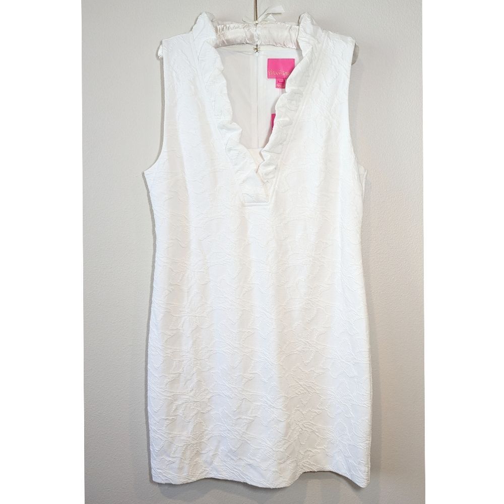 NWT Lilly Pulitzer Tisbury Mini Dress in Resort White - Picture 4 of 16
